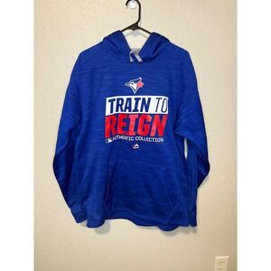 Toronto Blue Jays Train to Reign Majestic Therma Base Pullover Hoodie